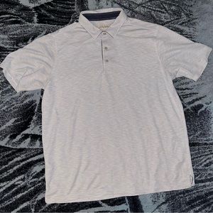 Large grey polo shirt